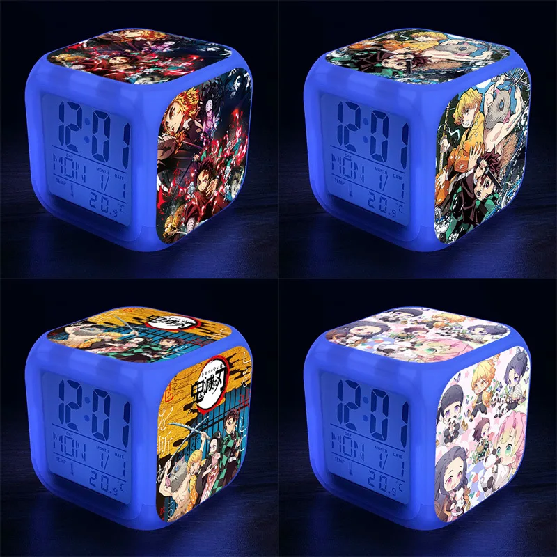 Demon Slayer Cartoon Cute Clock Kids Wake Up Alarm Clock Light Led Clock Reloj Despertador Table Reveil Desk Wekker
Demon Slayer Cartoon Cute Clock Kids Wake Up Alarm Clock Light Led Clock Reloj Despertador Table Reveil Desk Wekker