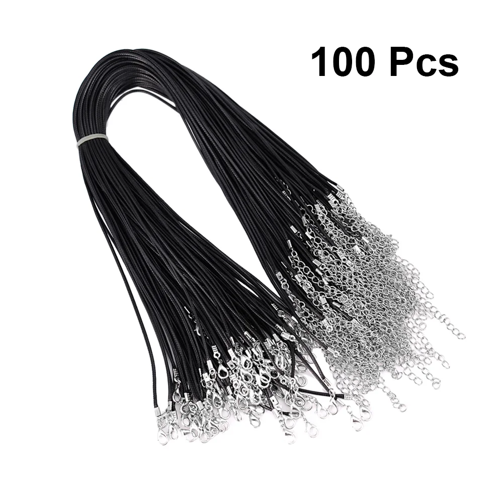 Necklace Cord String Making Rope Waxed Jewelry Chain Wax Leatherbeading Cotton Black Wire Supplies Accessories Strap Crafting
Necklace Cord String Making Rope Waxed Jewelry Chain Wax Leatherbeading Cotton Black Wire Supplies Accessories Strap Crafting