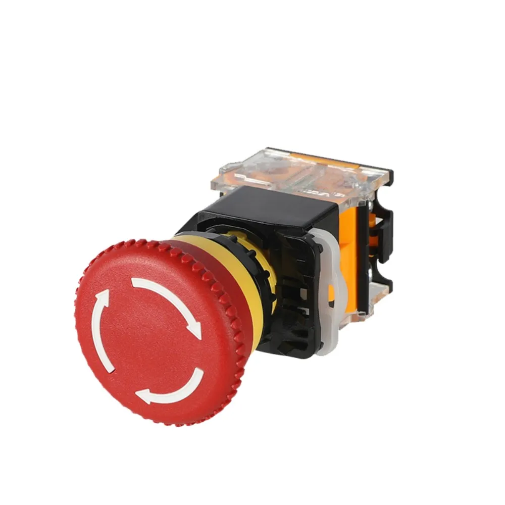 Кнопка аварийной остановки 1NO 1NC DPST, Красный кнопочный переключатель, 440 В переменного тока, 10 А, переключатель, оборудование для подъема, фиксация лифта, самоблокировка
Кнопка аварийной остановки 1NO 1NC DPST, Красный кнопочный переключатель, 440 В переменного тока, 10 А, переключатель, оборудование для подъема, фиксация лифта, самоблокировка