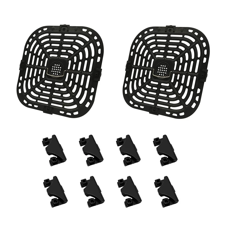 2PCS Air Fryer Grill Pans Replacement Parts For Instants Vortex Plus 6QT Air Fryers With Silicon Warfare
2PCS Air Fryer Grill Pans Replacement Parts For Instants Vortex Plus 6QT Air Fryers With Silicon Warfare