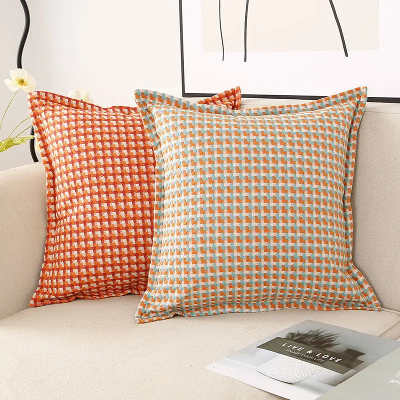 Pillow Cover Ins Style Cotton Linen Retro Affordable Luxury High Sense Office Cushion Car Cushion Backrest Couch Pillow
Pillow Cover Ins Style Cotton Linen Retro Affordable Luxury High Sense Office Cushion Car Cushion Backrest Couch Pillow