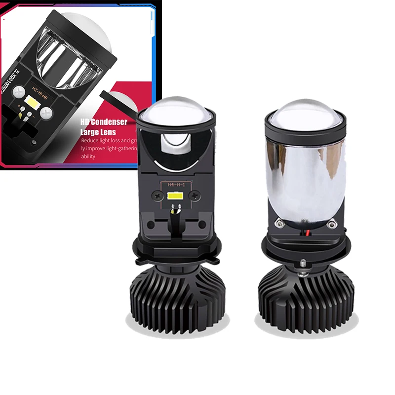 Super Bright Mini Canbus Y6 H4 LED 120W Car Headlight 6500k Lens Auto Lamp H4 12000LM Fog Lights Bulb
Super Bright Mini Canbus Y6 H4 LED 120W Car Headlight 6500k Lens Auto Lamp H4 12000LM Fog Lights Bulb