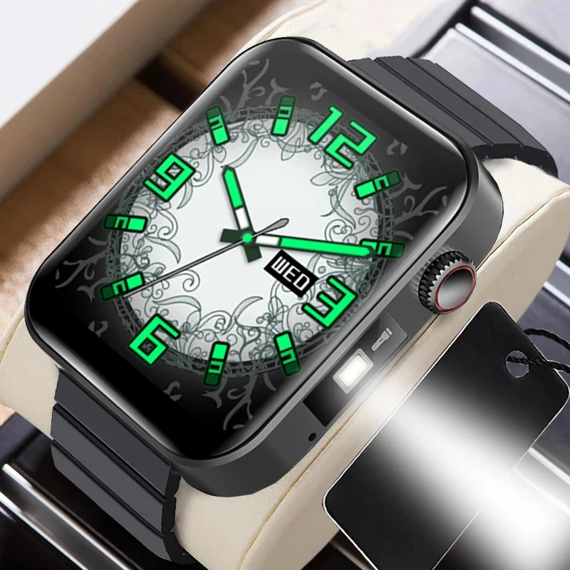 2022 New Bluetooth Call Smart watch Men Full Touch Screen Sport fitness Watch Flashlight is Suitable For Android ios Smartwatch
2022 New Bluetooth Call Smart watch Men Full Touch Screen Sport fitness Watch Flashlight is Suitable For Android ios Smartwatch