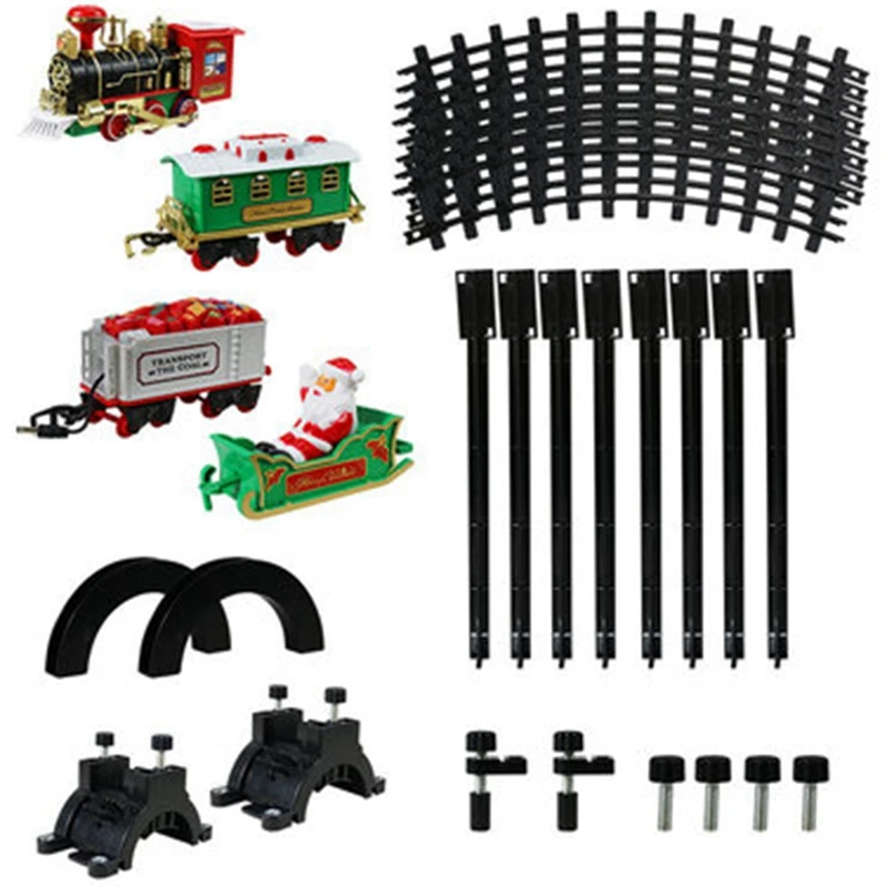 Christmas Train Electric Toys Christmas Tree Decoration Train Track Frame Railway Car Christmas Gifts
Christmas Train Electric Toys Christmas Tree Decoration Train Track Frame Railway Car Christmas Gifts