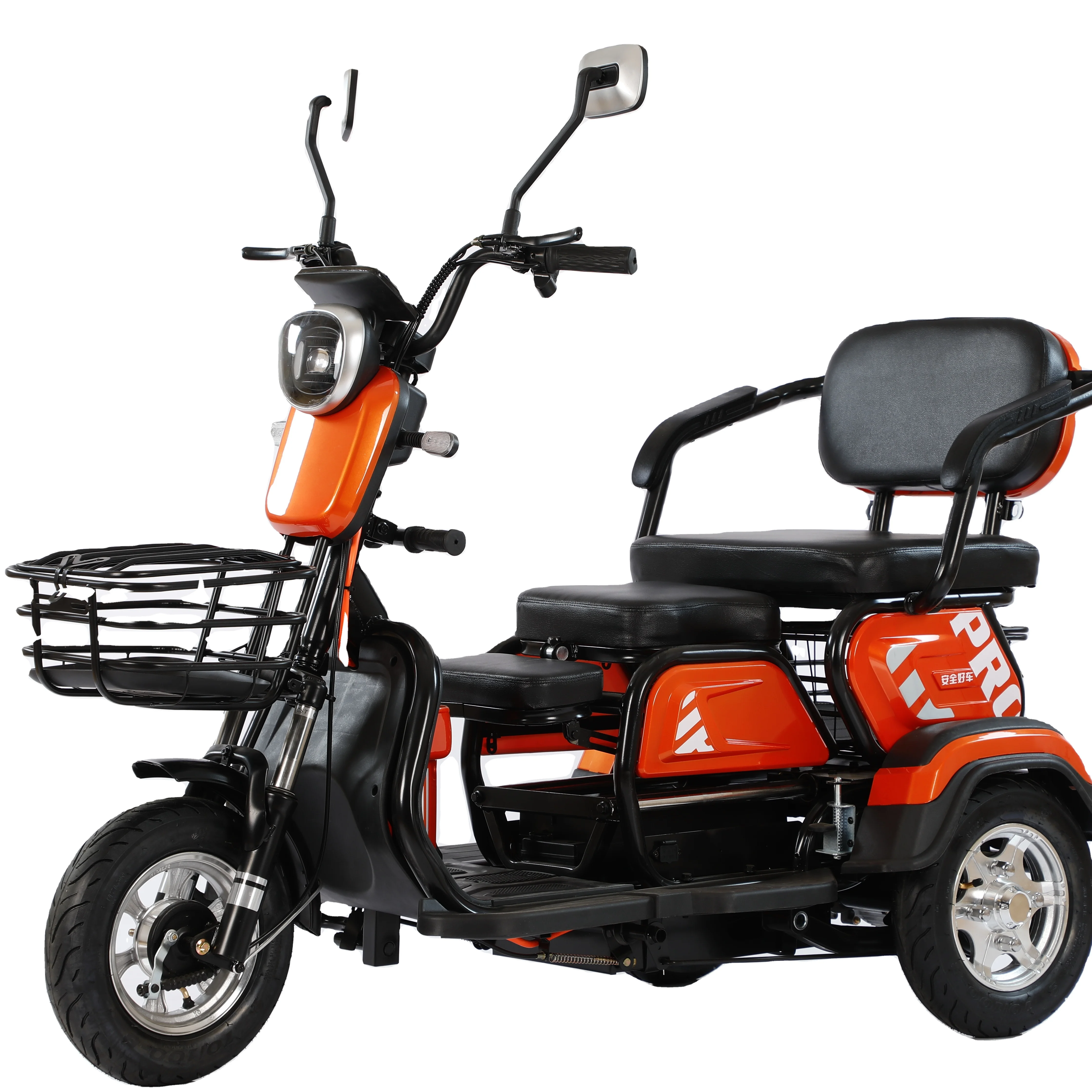 600W electric tricycle household small scooter three-seat adjustable electric tricycle
600W electric tricycle household small scooter three-seat adjustable electric tricycle