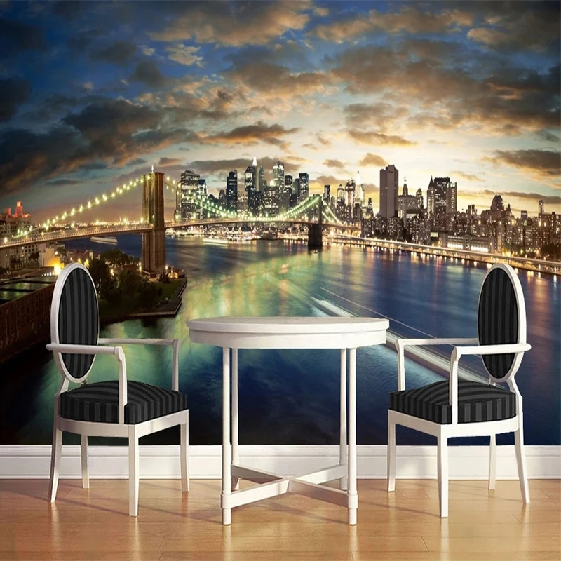 Custom Photo Wallpaper 3D New York Bridge Night View TV Background Wall Paper Decor Papel De Parede Fresco Tapety Home Décor Art
Custom Photo Wallpaper 3D New York Bridge Night View TV Background Wall Paper Decor Papel De Parede Fresco Tapety Home Décor Art