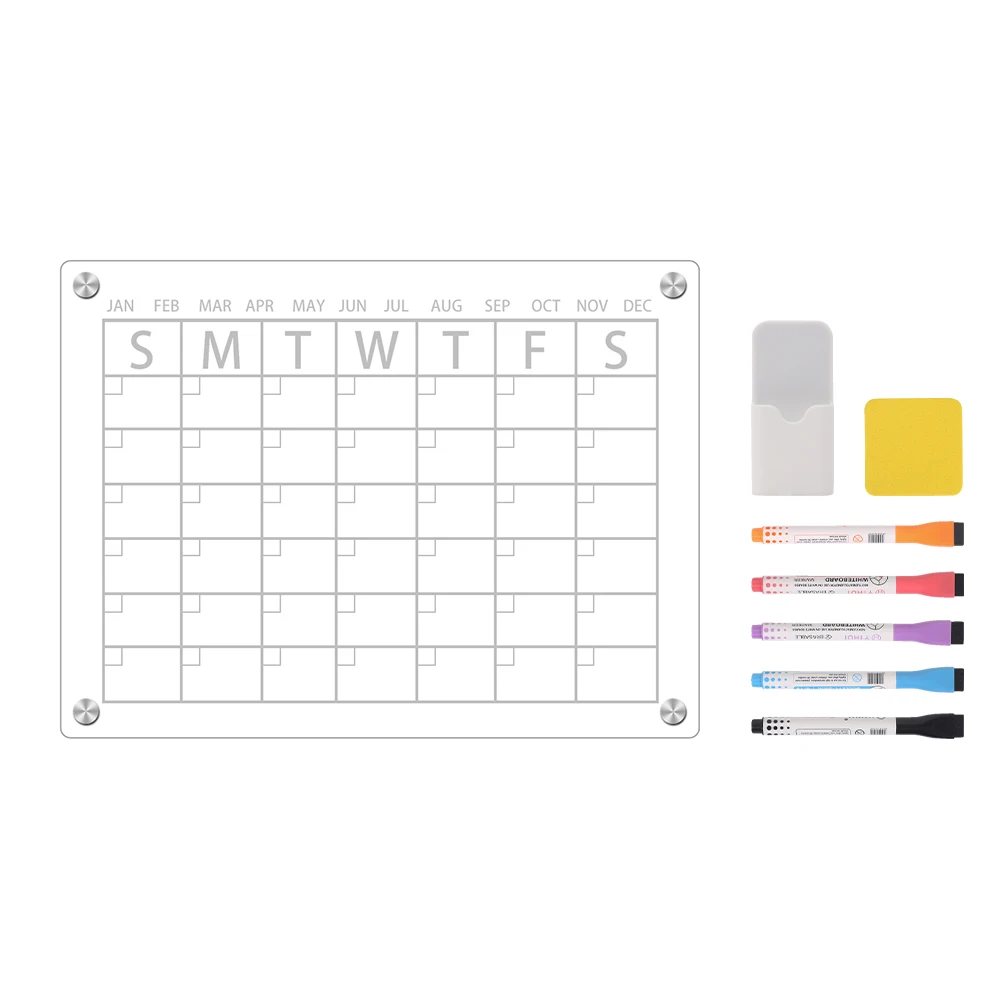 Magnetic Monthly Weekly Planner Calendar Home Accessories Fridge Magnets Dry Erase Whiteboard Blackboard Fridge Sticker Message
Magnetic Monthly Weekly Planner Calendar Home Accessories Fridge Magnets Dry Erase Whiteboard Blackboard Fridge Sticker Message