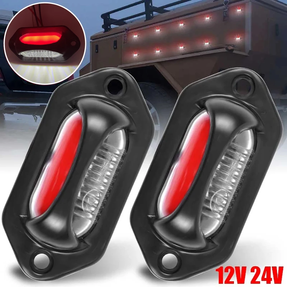 4pcs 8LED Truck Trailer LED Side Marker Lights 12V 24V License Plate Light LED Lorry Tractor RV Pickup Clearance Parking Light
4pcs 8LED Truck Trailer LED Side Marker Lights 12V 24V License Plate Light LED Lorry Tractor RV Pickup Clearance Parking Light