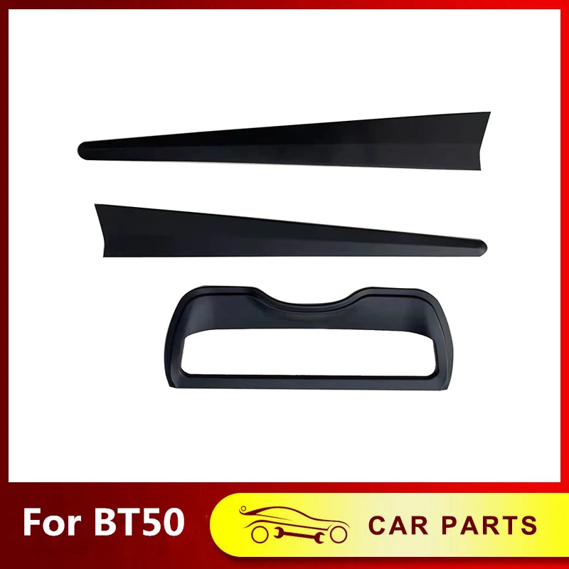 

Pickup 4X4 Back Door Molding ABS Plastic Matt Black Trunk Trim Tail Gate Rear Door Handle Cover For Mazda BT50 BT-50 2021 2022