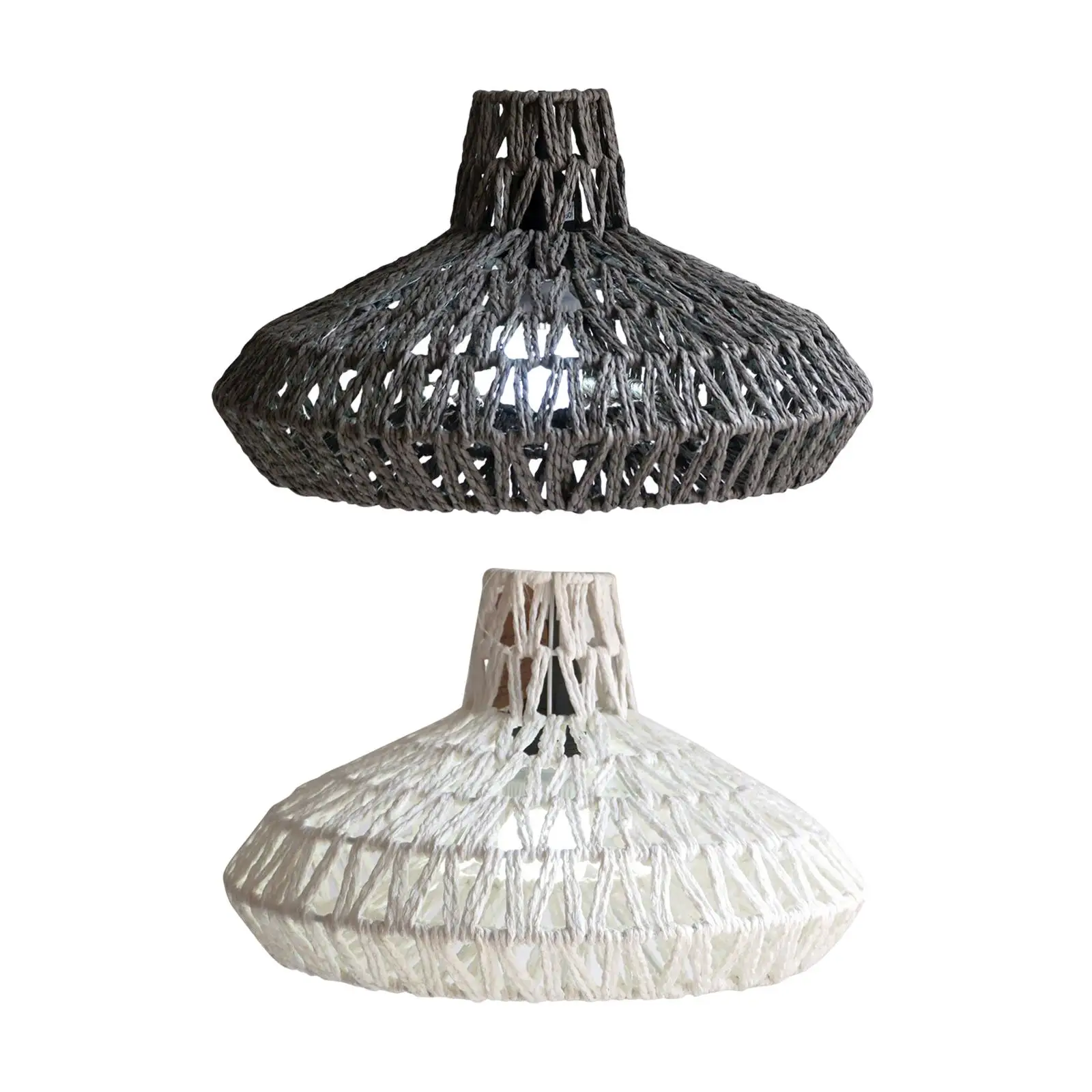 Ceiling Pendant Light Shade Hanging Light Cover Handwoven Lampshade for Teahouse Restaurant Living Room Dining Room Accessory
Ceiling Pendant Light Shade Hanging Light Cover Handwoven Lampshade for Teahouse Restaurant Living Room Dining Room Accessory