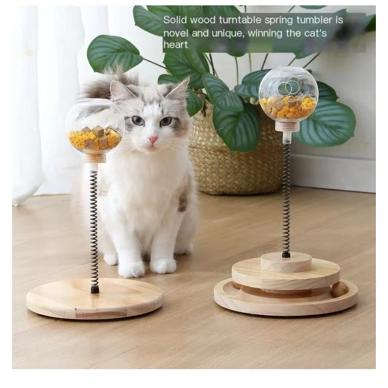 Новинка однослойный поворотный стол из массива дерева с пружиной, мяч для еды, развлекательная тарелка для кошек, поворотный стол, игрушка д...
Новинка однослойный поворотный стол из массива дерева с пружиной, мяч для еды, развлекательная тарелка для кошек, поворотный стол, игрушка д...
