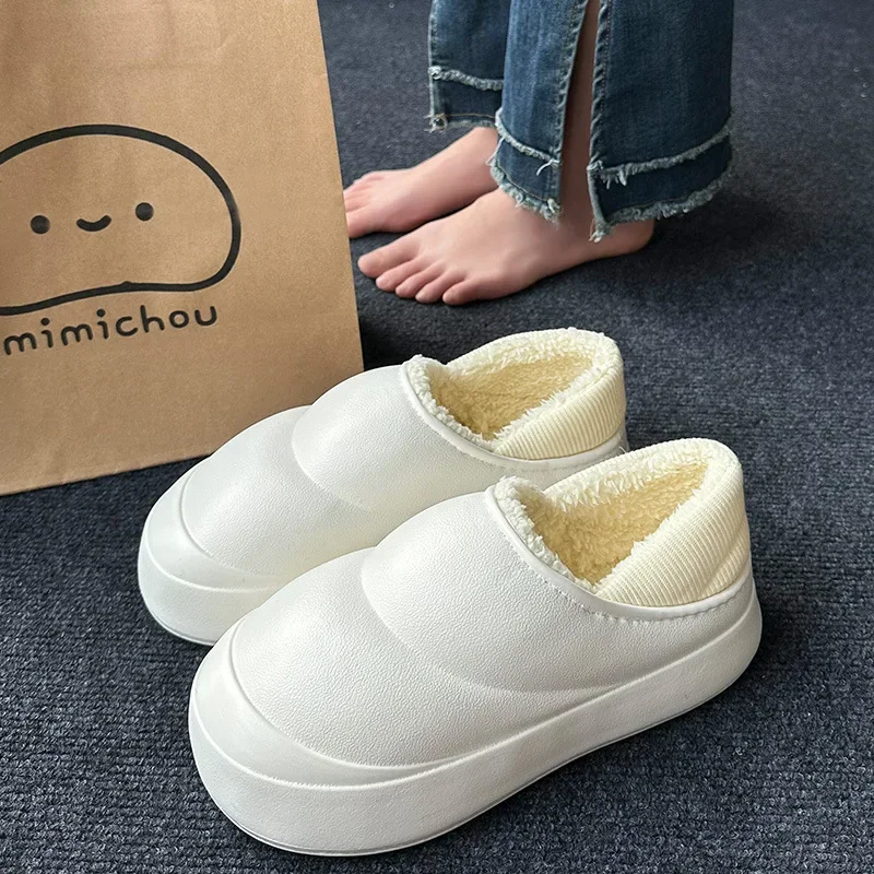 Зимние домашние хлопковые тапочки, водонепроницаемая обувь Eva теплые плюшевые тапочки, Нескользящие домашние тапочки для пары, домашние тапочки на толстой подошве
Зимние домашние хлопковые тапочки, водонепроницаемая обувь Eva теплые плюшевые тапочки, Нескользящие домашние тапочки для пары, домашние тапочки на толстой подошве