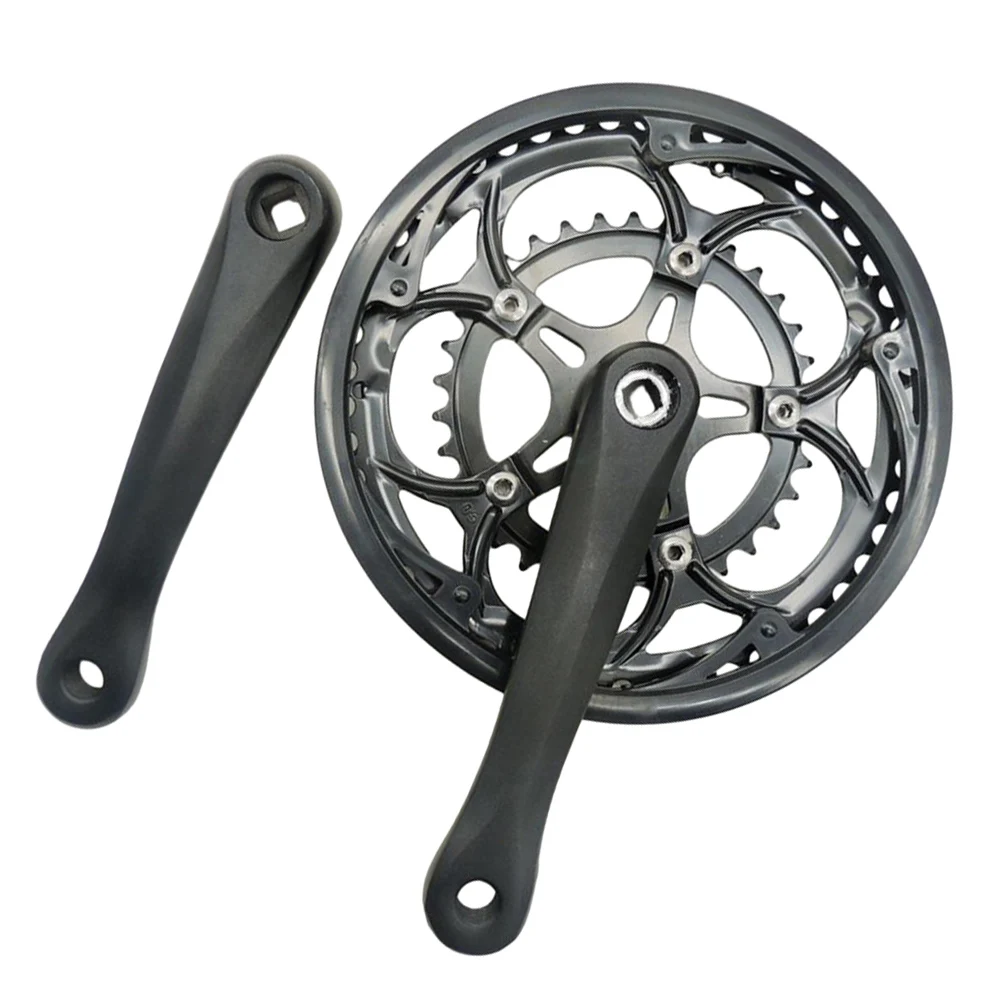 Lightweight Road Bike Double Chainwheel Set 34/50T Crankset Chainset Removable Chainring Durable AL6061 Aluminum
Lightweight Road Bike Double Chainwheel Set 34/50T Crankset Chainset Removable Chainring Durable AL6061 Aluminum