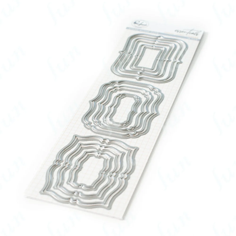 Arrival New Fancy Label Frames Metal Cutting Dies for Handmade DIY Scrapbook Paper Crafts Stencils Photo Album Decoration Molds
Arrival New Fancy Label Frames Metal Cutting Dies for Handmade DIY Scrapbook Paper Crafts Stencils Photo Album Decoration Molds