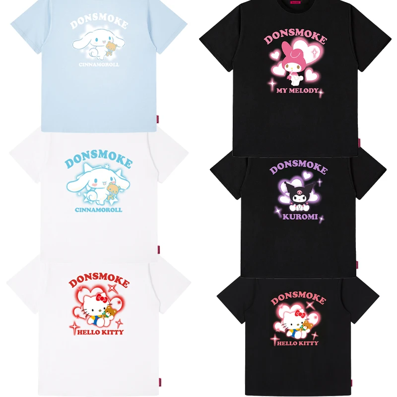 Kawaii Sanriod Hello Kitty Kuromi Cinnamorol My Melody Love Series T-Shirt Couple Short Sleeve Casual Short Sleeve Summer Gifts
Kawaii Sanriod Hello Kitty Kuromi Cinnamorol My Melody Love Series T-Shirt Couple Short Sleeve Casual Short Sleeve Summer Gifts