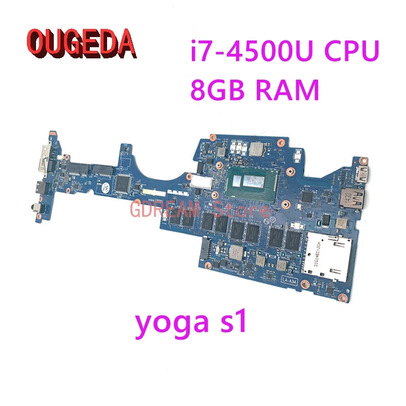Материнская плата OUGEDA LA-A341P REV:1A 04X6417 04X6418 для ноутбука lenovo thinkpad yoga s1
Материнская плата OUGEDA LA-A341P REV:1A 04X6417 04X6418 для ноутбука lenovo thinkpad yoga s1