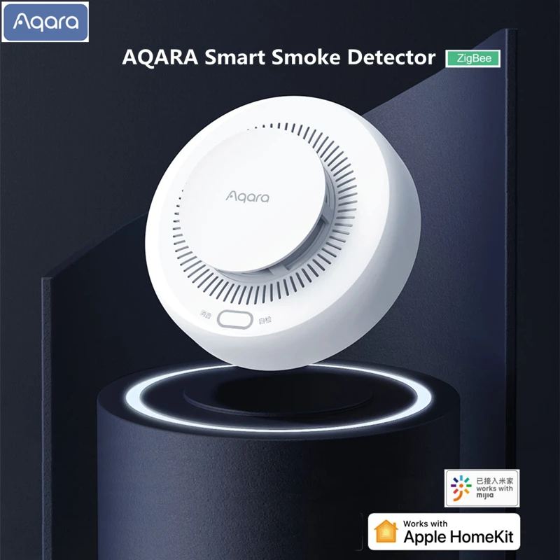Умный детектор дыма Aqara Zigbee, датчик огня, звуковое оповещение, дистанционное управление через приложение Xiaomi mijia Mihome Homekit
Умный детектор дыма Aqara Zigbee, датчик огня, звуковое оповещение, дистанционное управление через приложение Xiaomi mijia Mihome Homekit