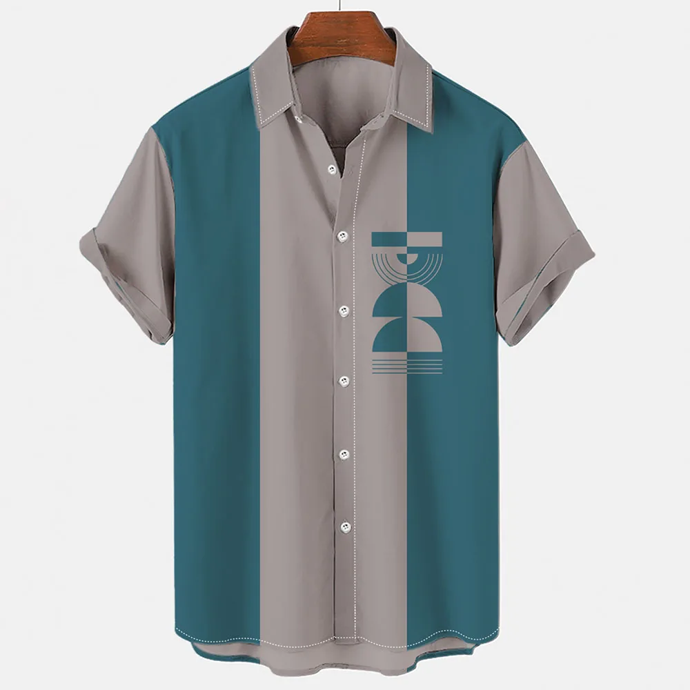 Refreshing and Breathable Hawaii Geometric Shirt 3d Printing V-neck Pullover One Word Button Casual Fashion Quick-drying Summer
Refreshing and Breathable Hawaii Geometric Shirt 3d Printing V-neck Pullover One Word Button Casual Fashion Quick-drying Summer