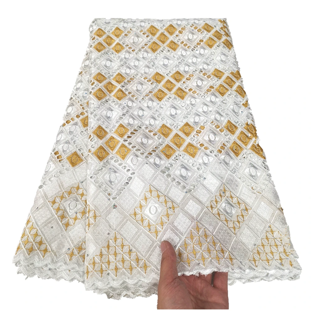Latest Swiss Voile Lace In Switzerland High Quality African Cotton Lace Fabric Material For Party Bride Dress Sewing
Latest Swiss Voile Lace In Switzerland High Quality African Cotton Lace Fabric Material For Party Bride Dress Sewing
