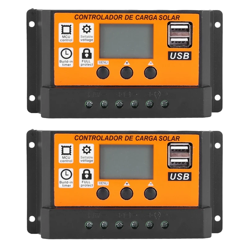 2X 100A MPPT Solar Panel Regulator Charge Controller Auto Focus Tracking 12V/24V
2X 100A MPPT Solar Panel Regulator Charge Controller Auto Focus Tracking 12V/24V