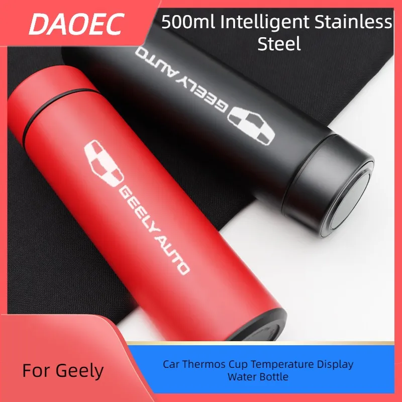 For Geely Atlas Coolray Boyue NL3 Emgrand X7 EX7 SUV GT GC9 500ml Car Thermos Cup Temperature Display Smart Water Bottle
For Geely Atlas Coolray Boyue NL3 Emgrand X7 EX7 SUV GT GC9 500ml Car Thermos Cup Temperature Display Smart Water Bottle