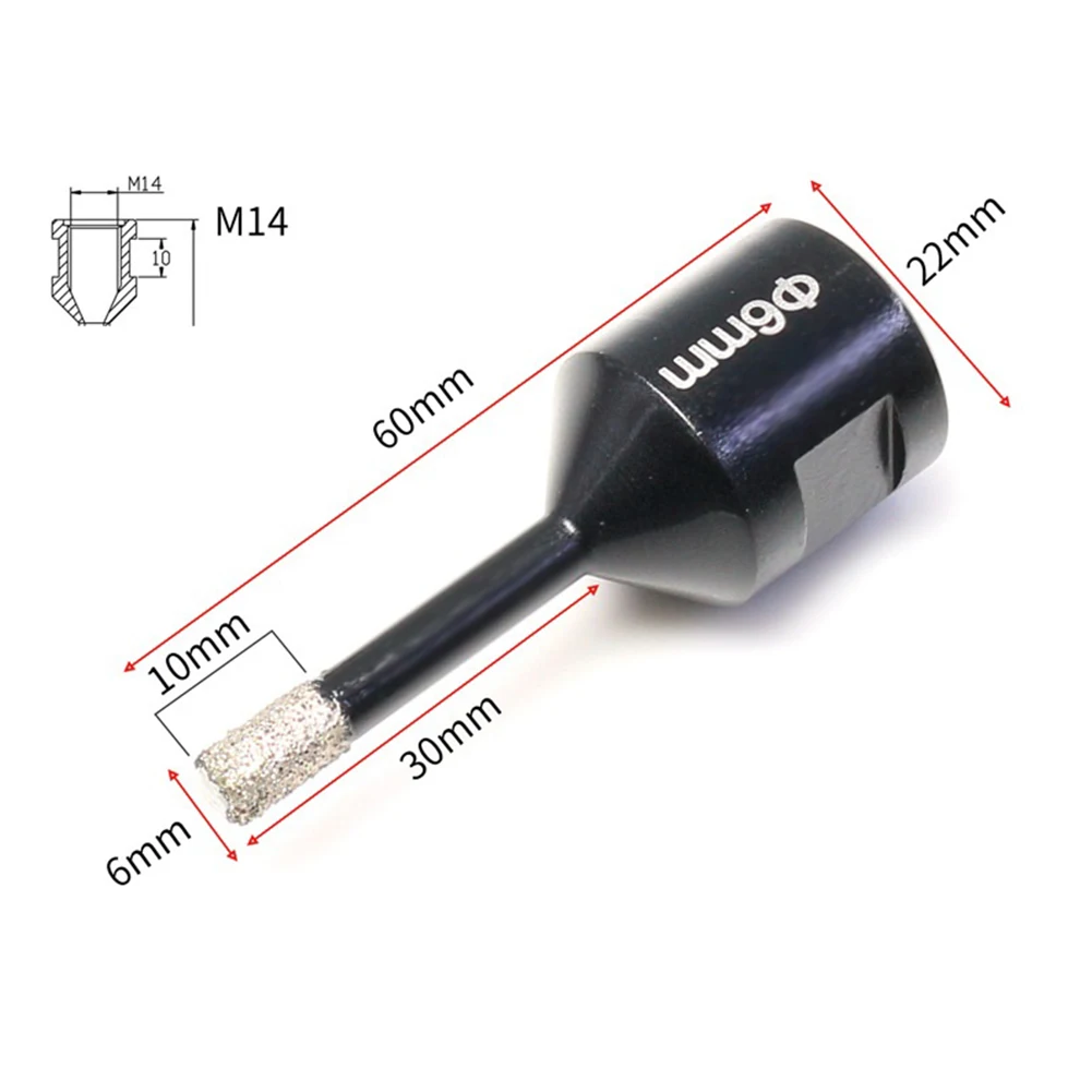 Diamond Drilling Hole Opener Special For Angle Grinder Superior Quality Quality Emery 6/8/10/12/14/16mm Blackl High Carbon Steel
Diamond Drilling Hole Opener Special For Angle Grinder Superior Quality Quality Emery 6/8/10/12/14/16mm Blackl High Carbon Steel