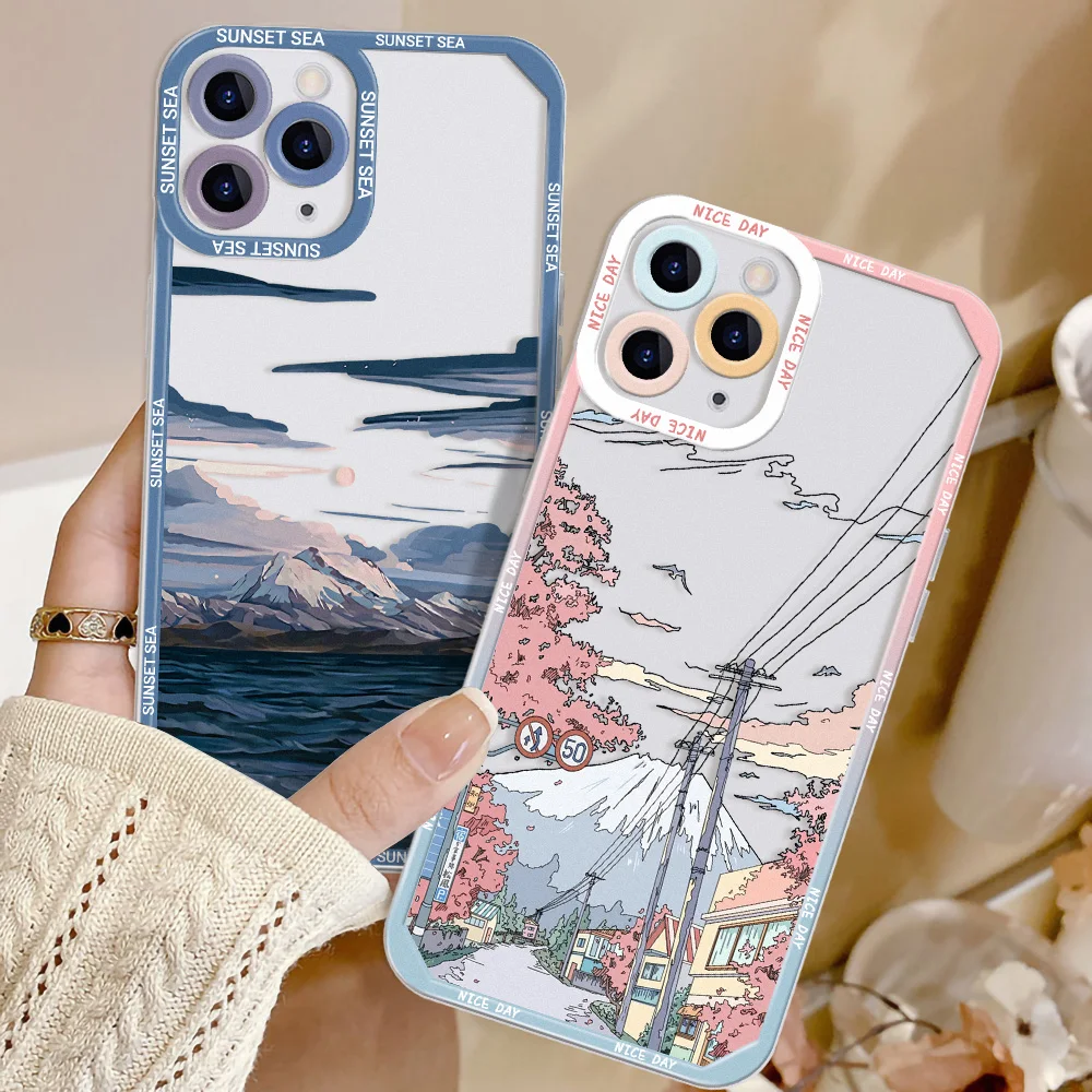 Sunset Landscape Scenery Phone Case For iPhone 14 Cases iPhone 11 12 13 14 Pro Max X XR XSMax 7 8 SE 2022 2020 Soft Clear Covers
Sunset Landscape Scenery Phone Case For iPhone 14 Cases iPhone 11 12 13 14 Pro Max X XR XSMax 7 8 SE 2022 2020 Soft Clear Covers