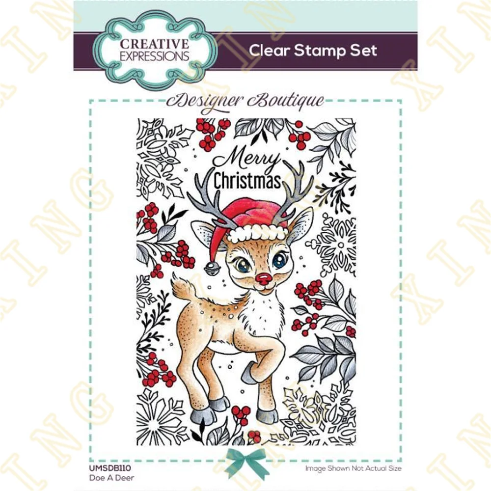 Christmas Doe a Deer New Arrival Clear Silicone Stamps Diy Scrapbook Diary Decoration Embossed Paper Card Album Craft Template
Christmas Doe a Deer New Arrival Clear Silicone Stamps Diy Scrapbook Diary Decoration Embossed Paper Card Album Craft Template