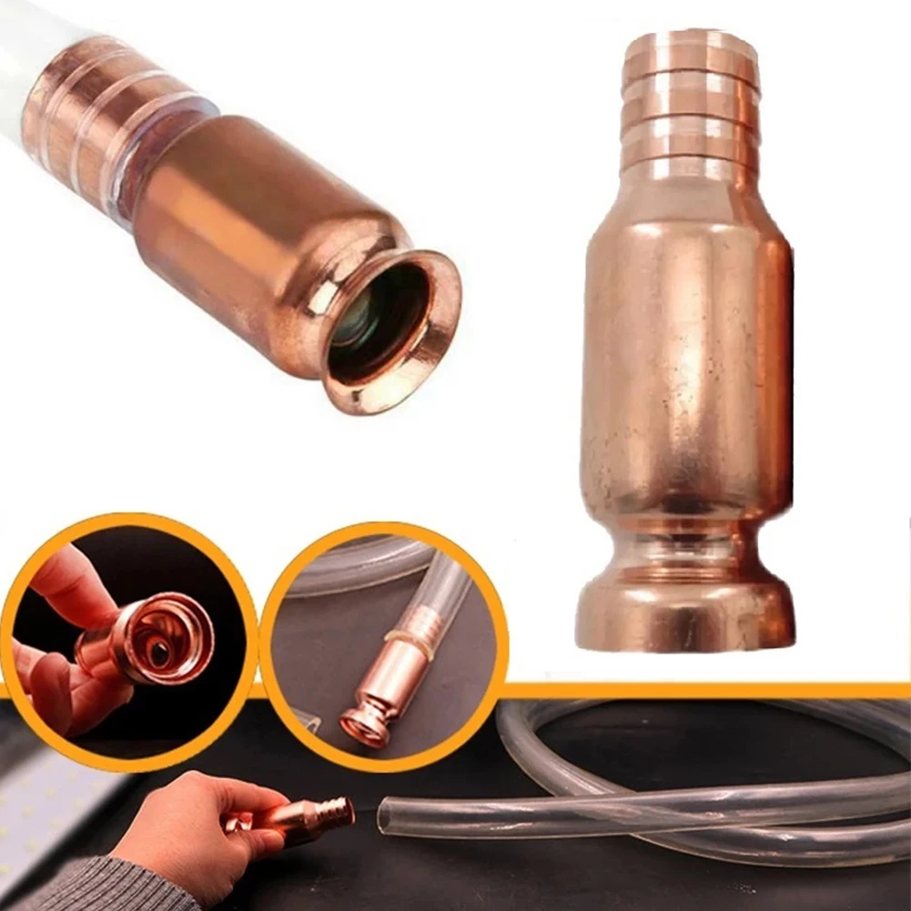 Copper Siphon Filler Pipe Manual Pumping Oil Pipe Fittings Siphon Connector Gasoline Fuel Water Shaker Auto Accessories Supplies
Copper Siphon Filler Pipe Manual Pumping Oil Pipe Fittings Siphon Connector Gasoline Fuel Water Shaker Auto Accessories Supplies