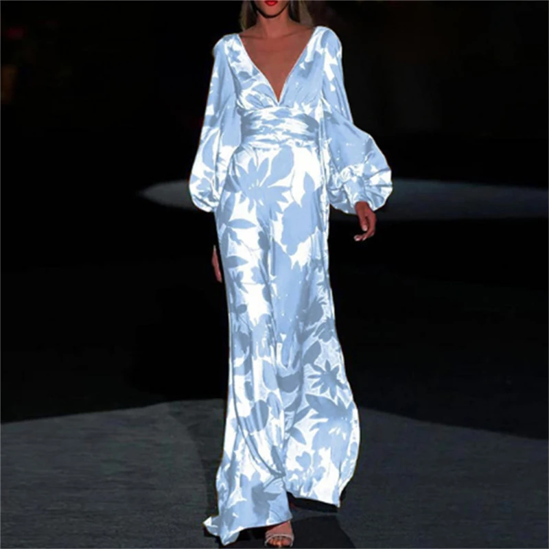 2023 Spring Summer New Temperament V-neck Sexy Dress Fashionable Celebrity Swing Waist Llong Sleeve Dresses Woman Party Dress
2023 Spring Summer New Temperament V-neck Sexy Dress Fashionable Celebrity Swing Waist Llong Sleeve Dresses Woman Party Dress