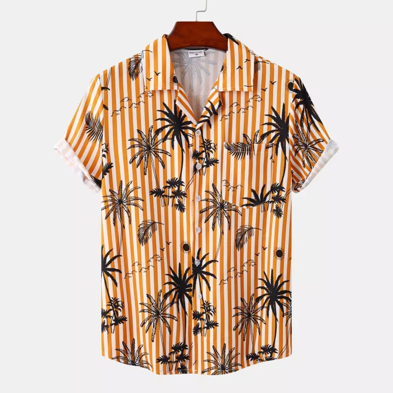 2022New Print Hawaiian Aloha Shirt Men Casual One Button Short Sleeve Wild Men's Beach Shirts Summer Holiday Party Vacation
2022New Print Hawaiian Aloha Shirt Men Casual One Button Short Sleeve Wild Men's Beach Shirts Summer Holiday Party Vacation