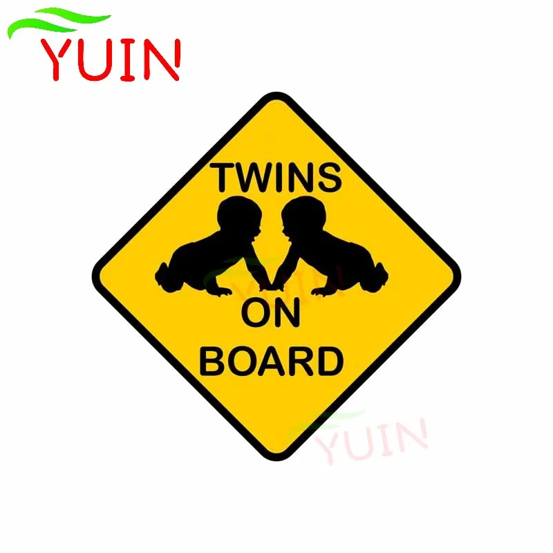 Lovely Baby Warning Decal TWINS ON BOARD Car Sticker Fashion PVC Body Decoration Accessories Waterproof Sunscreen Decals 13*13cm
Lovely Baby Warning Decal TWINS ON BOARD Car Sticker Fashion PVC Body Decoration Accessories Waterproof Sunscreen Decals 13*13cm