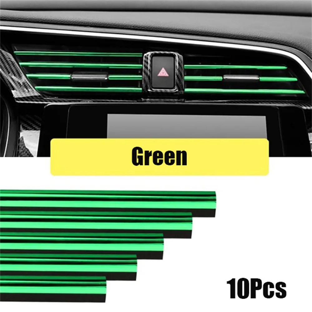 10Pcs Car Air Conditioner Outlet Decoration Stripes Cover Car Interior Accessories Universal For All Models (20cm / Strip)
10Pcs Car Air Conditioner Outlet Decoration Stripes Cover Car Interior Accessories Universal For All Models (20cm / Strip)