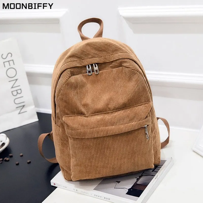 Corduroy Backpack Fashion Women School Backpack Pure Color Women Backpack Teenger Girl School Bags Female Mochila Bagpack Pack
Corduroy Backpack Fashion Women School Backpack Pure Color Women Backpack Teenger Girl School Bags Female Mochila Bagpack Pack