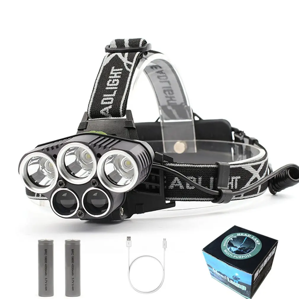 IR Sensor Headlight LED Headlamp Fishing T6 Head Torch USB Charging 5 Led Light Lamp Lantern Long-range Headlights 18650 Battery
IR Sensor Headlight LED Headlamp Fishing T6 Head Torch USB Charging 5 Led Light Lamp Lantern Long-range Headlights 18650 Battery