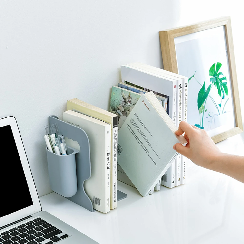 Stretch By The Book Stand Desktop Folding Storage and Placing Bookshelf Adjustable Bookshelf with Pen Holder Office Accessories
Stretch By The Book Stand Desktop Folding Storage and Placing Bookshelf Adjustable Bookshelf with Pen Holder Office Accessories