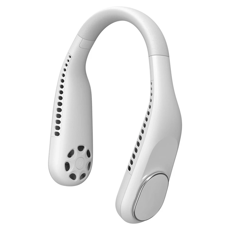 Portable HandsFree Bladeless Neck Fan, 360° Bendable Low Noise, 4000MAh Battery USB Rechargeable Hanging Wearable Fan
Portable HandsFree Bladeless Neck Fan, 360° Bendable Low Noise, 4000MAh Battery USB Rechargeable Hanging Wearable Fan