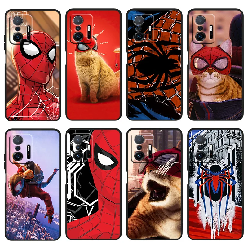 Spiderman Cute cat For Xiaomi Mi 12 12X 11T 11i 11 10T 10 9T 9SE 9 A3 CC9E Pro Ultra Lite Black Silicone Phone Case
Spiderman Cute cat For Xiaomi Mi 12 12X 11T 11i 11 10T 10 9T 9SE 9 A3 CC9E Pro Ultra Lite Black Silicone Phone Case