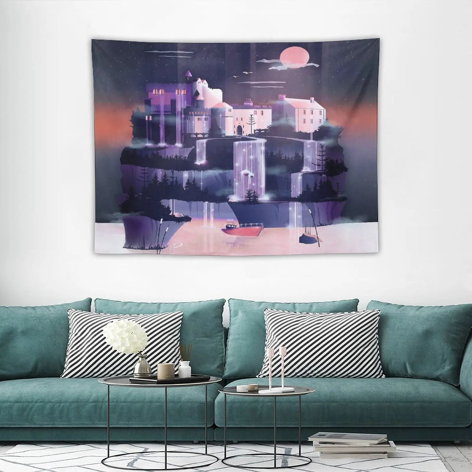 Ковер «Замок» с египетским водопадом, комнатный декор, гобелен в эстетическом стиле, Забавный гобелен, Настенный декор в стиле бохо, домашни...
Ковер «Замок» с египетским водопадом, комнатный декор, гобелен в эстетическом стиле, Забавный гобелен, Настенный декор в стиле бохо, домашни...