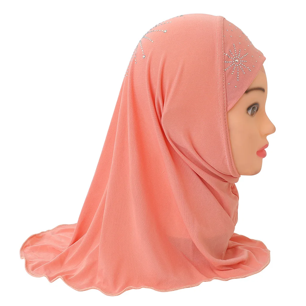 New Children Kids Girls Islamic Muslim Scarf School Rhinestone Headwear Arab Turban Headwrap Underscarf Ramadan Middle East
New Children Kids Girls Islamic Muslim Scarf School Rhinestone Headwear Arab Turban Headwrap Underscarf Ramadan Middle East