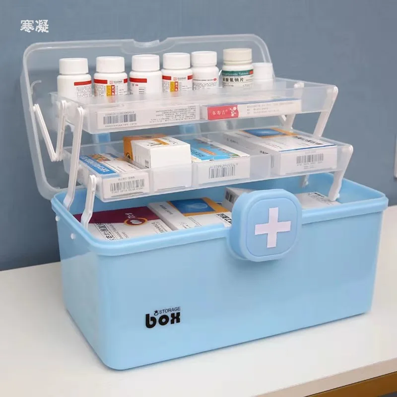 Medicine Box: Household Multi-layer Large Capacity Portable Medical Emergency Standing Medicine Small Medicine Box, Family Medic
Medicine Box: Household Multi-layer Large Capacity Portable Medical Emergency Standing Medicine Small Medicine Box, Family Medic