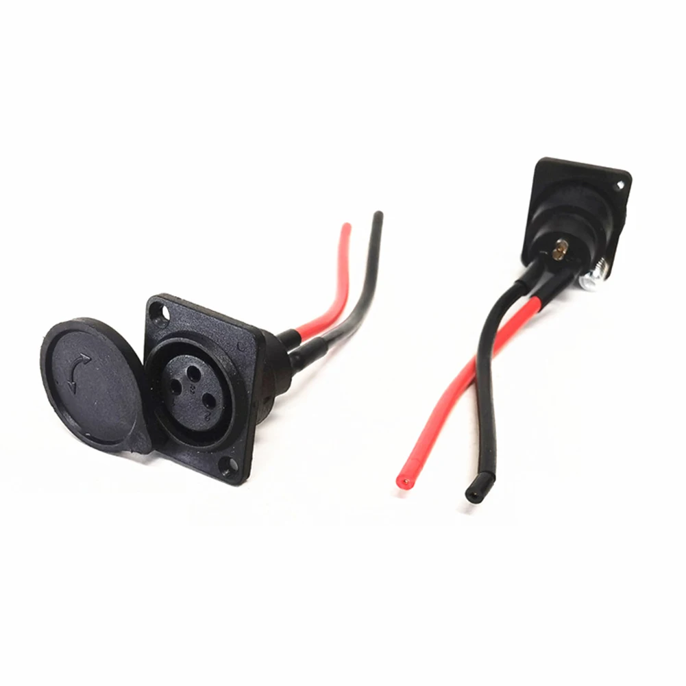 Charger Connector Cable Battery Charger Port 3Pin Inline Connector Jack Socket For Scooter E-Wheelchair Scooter Parts
Charger Connector Cable Battery Charger Port 3Pin Inline Connector Jack Socket For Scooter E-Wheelchair Scooter Parts