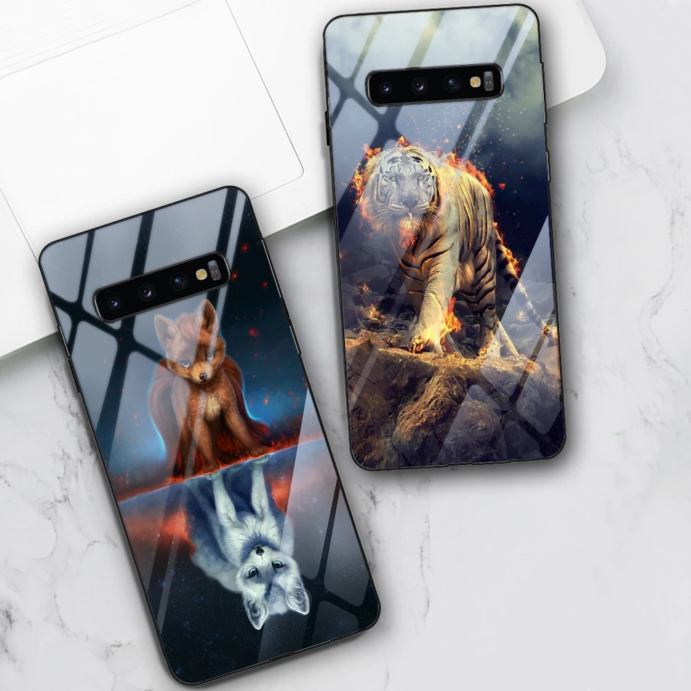 Tiger Wolf Lion For Samsung Galaxy S21 S10 S9 S8 S10e S20 Ultra A51 A71 A50 A40 A20E A70 Note 20 10 9 8 Plus Tempered Glass Back
Tiger Wolf Lion For Samsung Galaxy S21 S10 S9 S8 S10e S20 Ultra A51 A71 A50 A40 A20E A70 Note 20 10 9 8 Plus Tempered Glass Back