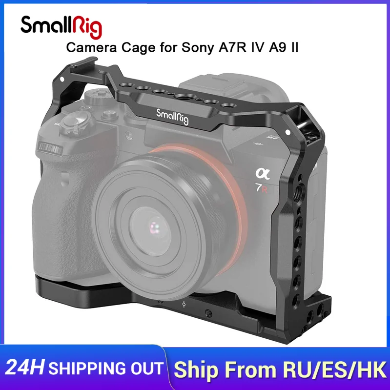 SmallRig Camera Cage for Sony A7R IV A9 II Lightweight Camera Cage for Sony A7R IV A9 II DSLR Camera Full Camera Cage 2917
SmallRig Camera Cage for Sony A7R IV A9 II Lightweight Camera Cage for Sony A7R IV A9 II DSLR Camera Full Camera Cage 2917