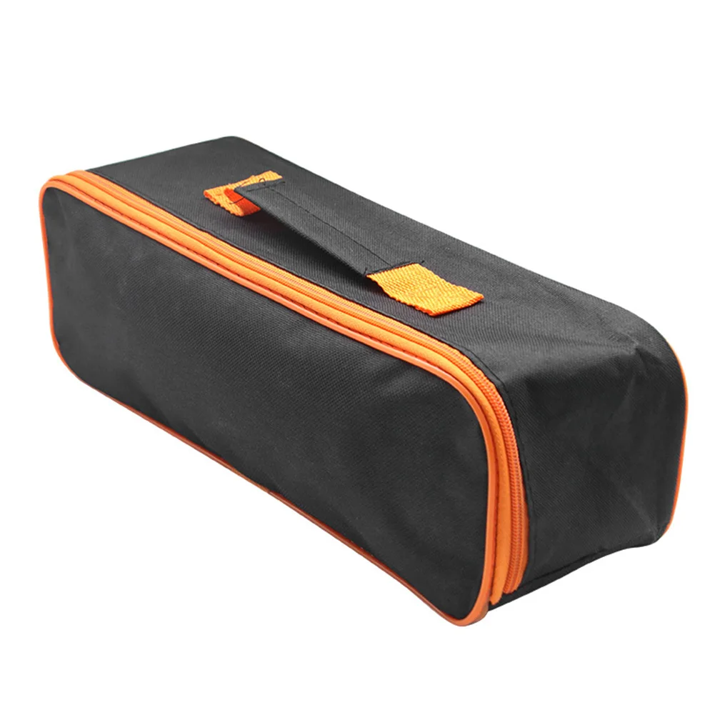 

Vacuum Cleaner Tool Bag Organizer With Handle Storage Case Zipper Closure Practical Wear Resistant Carring Black Portable Pouch