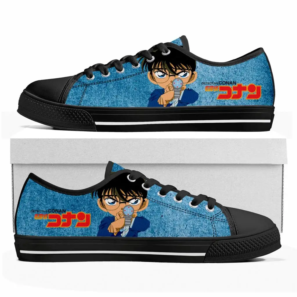 Detective Conan Cartoon Manga Low Top Sneakers Mens Womens Teenager High Quality Canvas Sneaker Couple Shoes Custom Black Shoe
Detective Conan Cartoon Manga Low Top Sneakers Mens Womens Teenager High Quality Canvas Sneaker Couple Shoes Custom Black Shoe