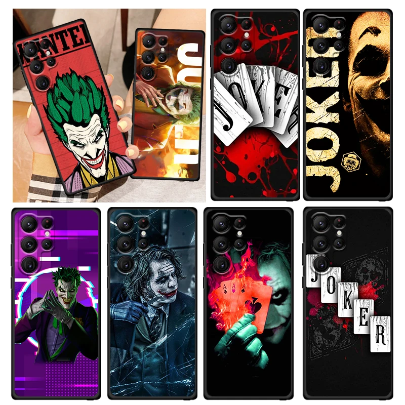 Cartoon Cool Movie Joker Art Phone Case For Samsung Galaxy S23 S22 S21 S20 FE S10 S10E S9 Plus Ultra Pro Lite 5G Black FUnda
Cartoon Cool Movie Joker Art Phone Case For Samsung Galaxy S23 S22 S21 S20 FE S10 S10E S9 Plus Ultra Pro Lite 5G Black FUnda