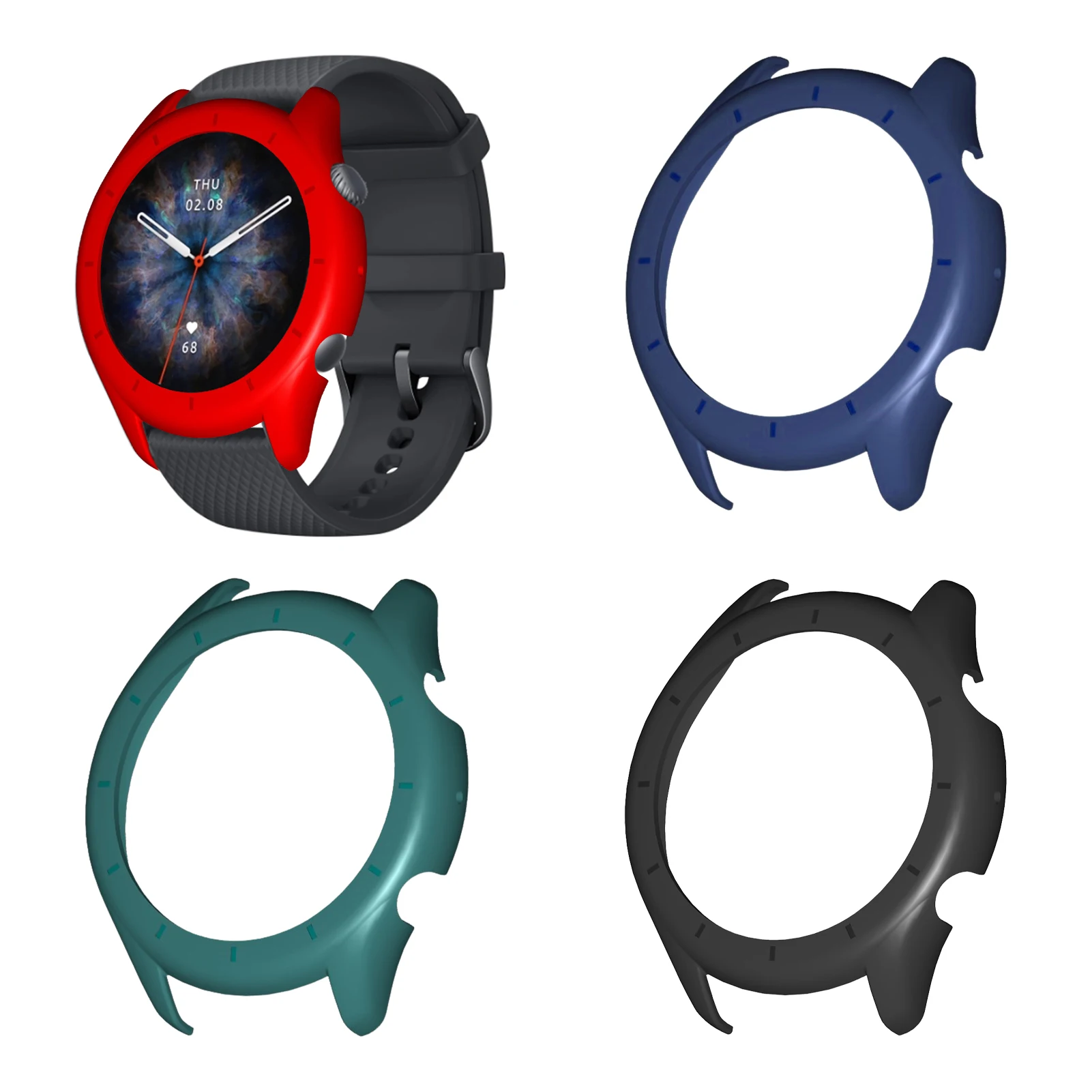 Защитный чехол для Amazfit GTR3 GTR3 Pro, прочная защитная рамка для экрана Amazfit GTR 3/3pro
Защитный чехол для Amazfit GTR3 GTR3 Pro, прочная защитная рамка для экрана Amazfit GTR 3/3pro