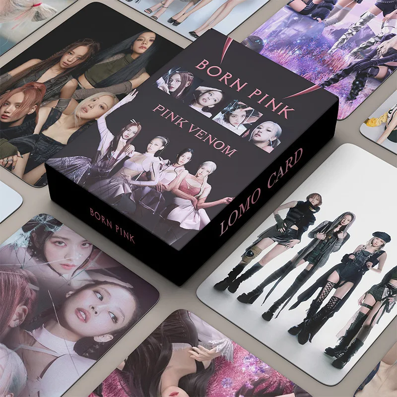 NEW Kpop Black Album BORN PINK Photo Bookmark JISOO JENNIE LISA ROSE Collectible LOMO Card 53Pcs/Set
NEW Kpop Black Album BORN PINK Photo Bookmark JISOO JENNIE LISA ROSE Collectible LOMO Card 53Pcs/Set