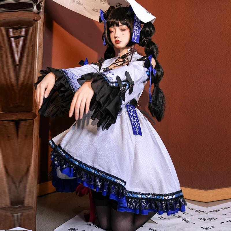 Victorian Gothic Lolita Dress Women Vintage Dark Halloween Cosplay Costume Carnival Girls Punk Y2k Party Irregular Mini Dresses
Victorian Gothic Lolita Dress Women Vintage Dark Halloween Cosplay Costume Carnival Girls Punk Y2k Party Irregular Mini Dresses